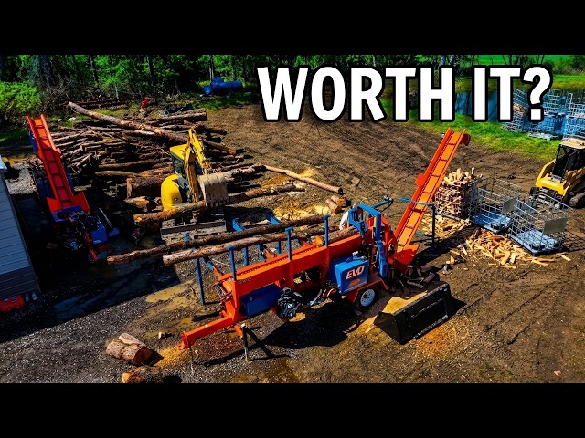 I Hired a Professional to Split my Firewood