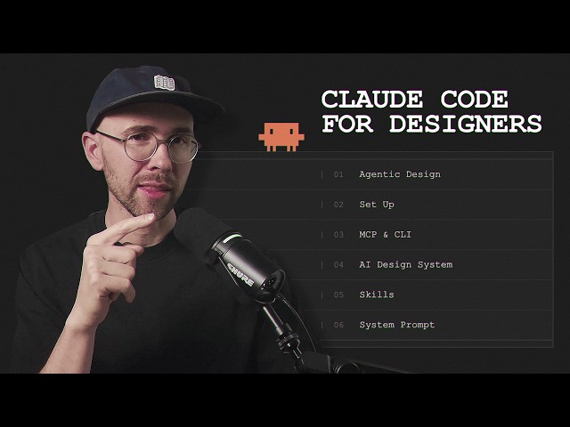CLAUDE CODE FOR DESIGNERS (Full Course - 4 Hours)