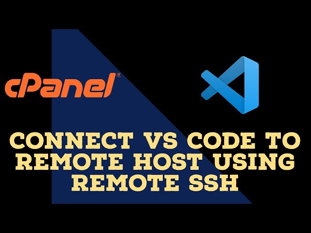 Connect VS Code to Remote Host Using Remote SSH