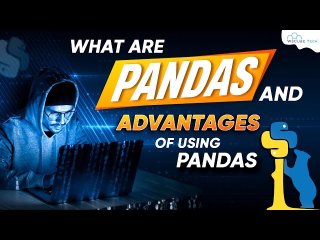 Python Pandas Tutorial -  What are Pandas And Its Advantages
