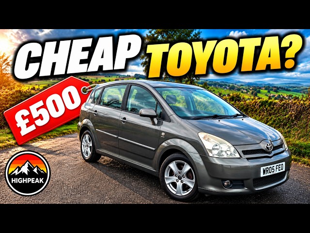 I Bought A Cheap Toyota Corolla Verso!