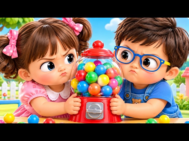 Sharing Is Caring! | Good Manners for Kids | 3D Nursery Rhymes & Kids Cartoon