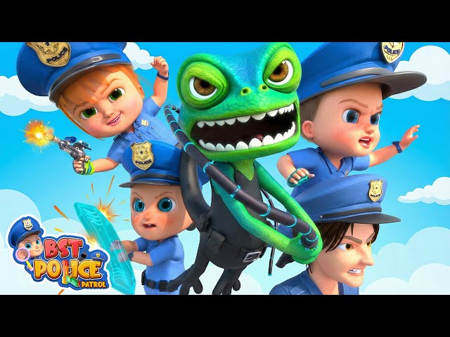 The Great Golden Egg Trick | Police Stories | Cartoon animation for kids | BST Police Patrol