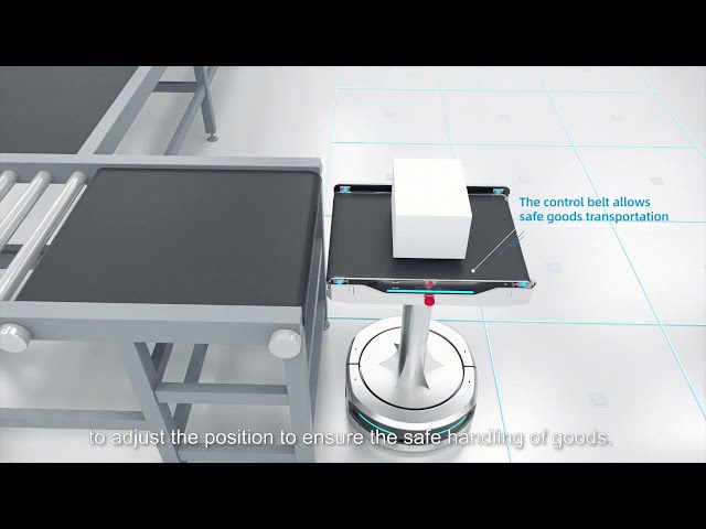 Geek+ Sorting Robots for Intelligent Cross-docking - Parcel Sorting