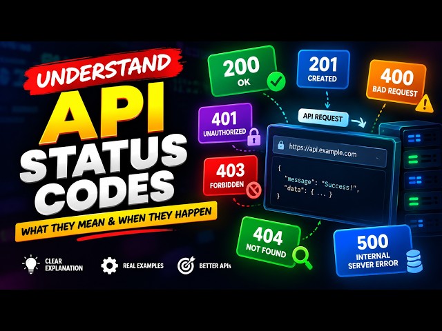 HTTP Status Codes Explained! 🚀 Stop Using 200 for Everything