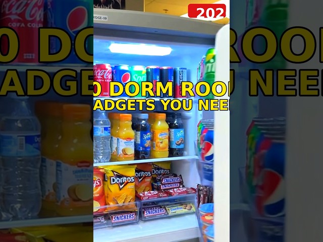 10 DORM ROOM Gadgets You'll WISH You Had SOONER! 🔥 #Shorts