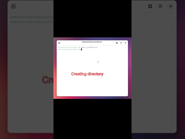 Linux mkdir command explained in 30 seconds 🚀| Linux for Beginners Series