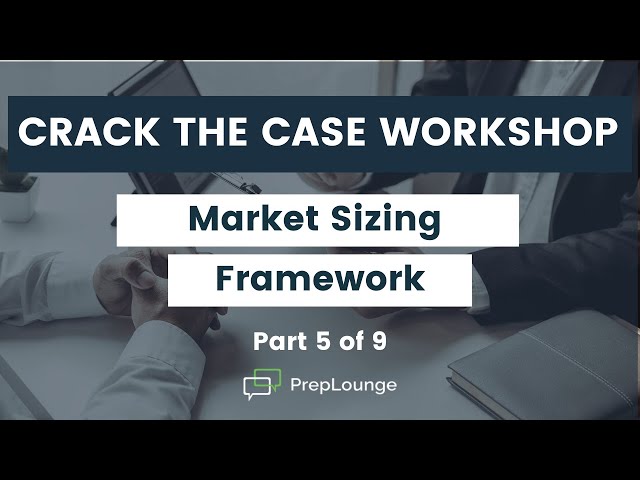 How to Solve a Case (Workshop Part 5 of 9) — Market Sizing Framework