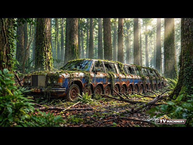 Extreme Rust Covered This Massive Limousine for Years — Now the Full Restoration Begins