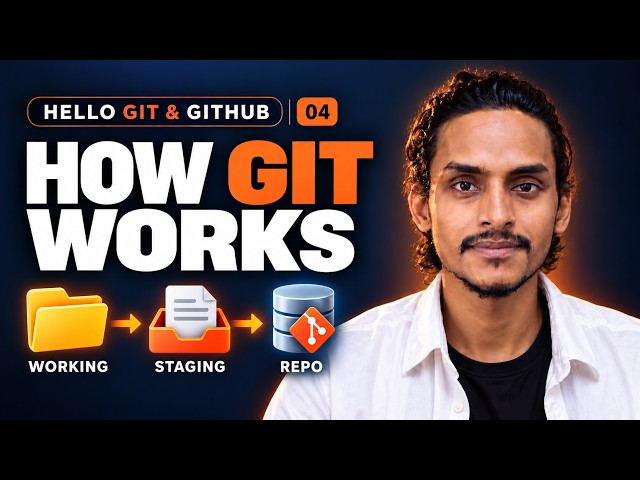 4. How Git Works: Working Directory, Staging Area, and Repository