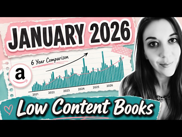 KDP Income Report January 2026 | 6-Year Comparison
