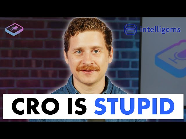 CRO is a Stupid Metric - Here's Why...
