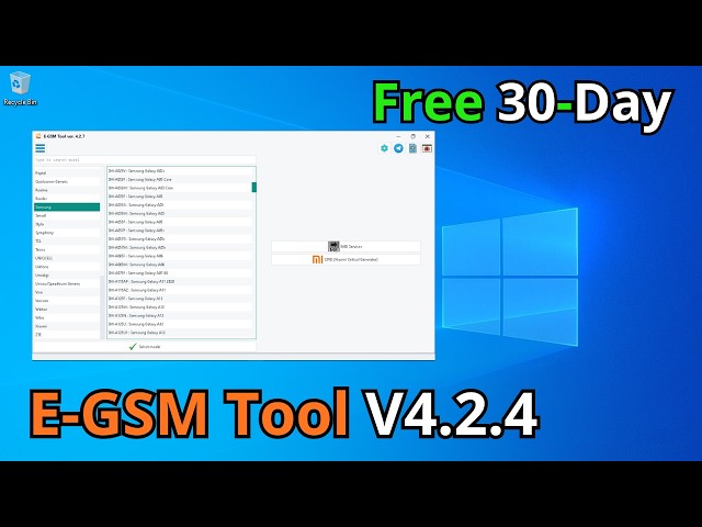 E-GSM Tool V4.2.4 — Full Flashing & Factory Reset Guide for Samsung, Xiaomi & More (Free Trial)