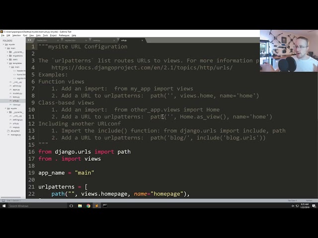User Registration   Django Web Development with Python p 6