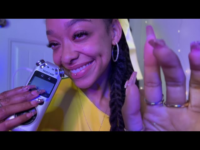 ASMR FOR SLEEP 💤 (Tascam Triggers + Tingly Mouth Sounds) ⭐️