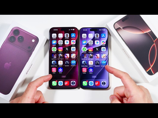 iPhone 18 Pro Max vs iPhone 16 Pro Max Speed Test
