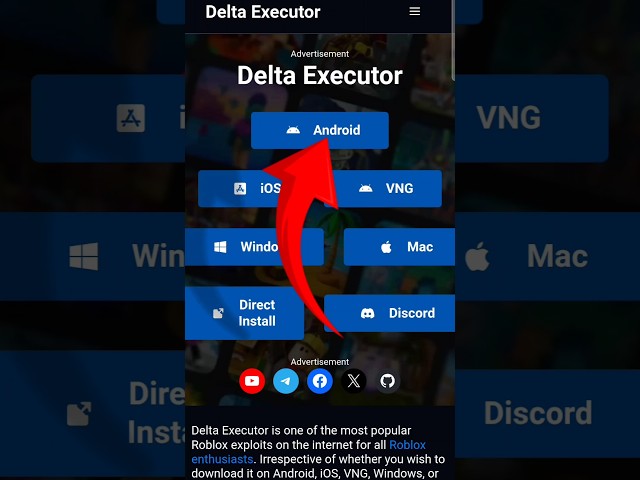 How to Download Delta Executor Mobile (2026) | Android & iOS Installation Guide