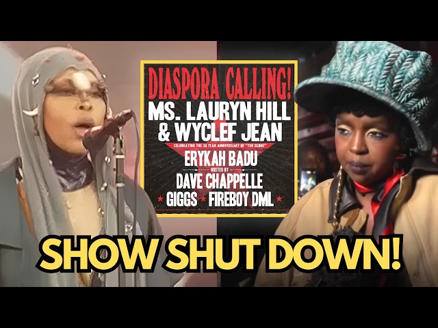 Dave Chappelle Hosts Lauryn Hill Festival… Then It Gets CUT OFF