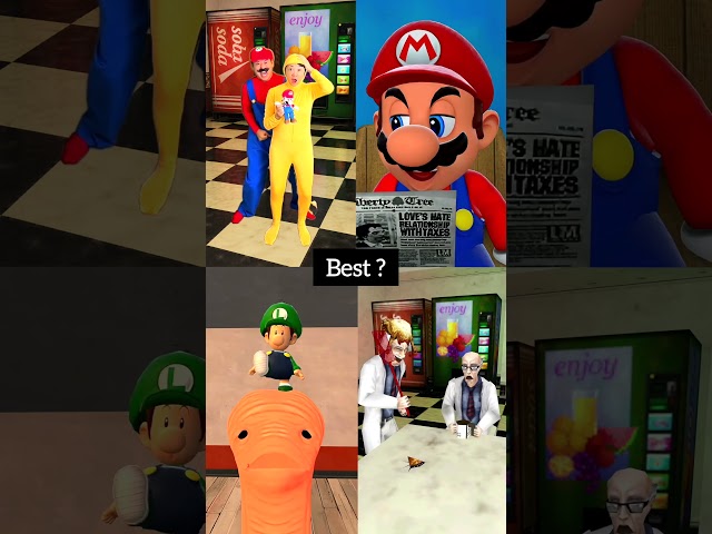 👊👉 How Every Fight With My Brother Starts & Ends 😂 | Funny Animation Meme #siblings​​​​​ #mario