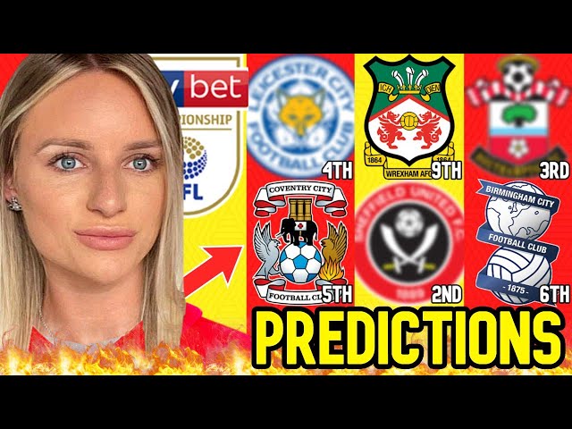 MY EARLY CHAMPIONSHIP 25/26 PREDICTIONS