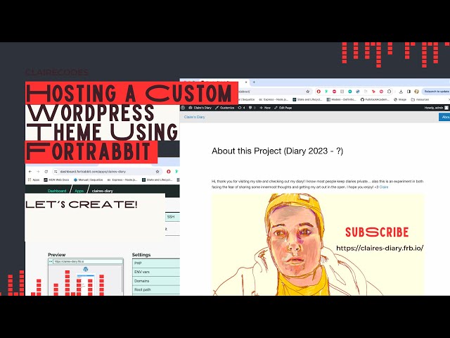 Hosting a Custom Wordpress Theme Using Fortrabbit