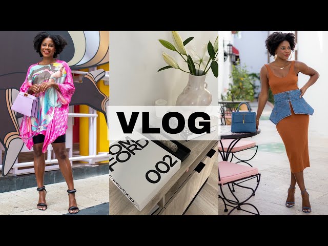 🌴MIAMI VLOG! IN MY NEW HOUSE! Breakfast at Fendi Cafe, New Fashion & Home Decor Haul 🌴 MONROE STEELE