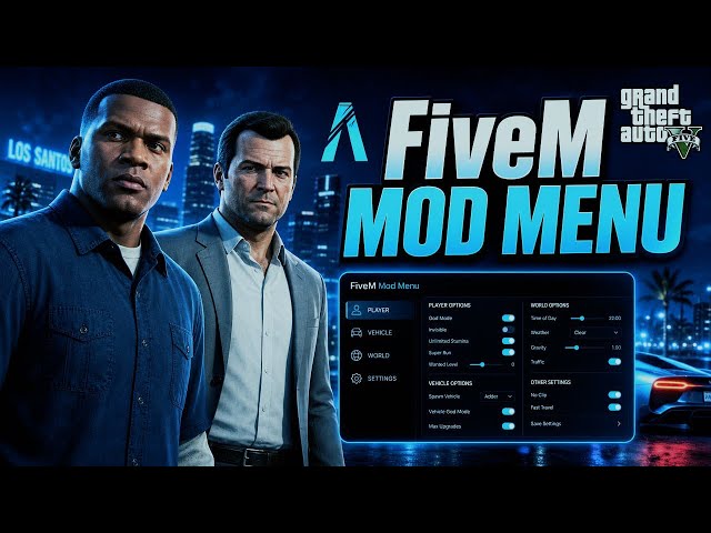 [FREE] FiveM Mod Menu For GTA 5 | FiveM Undected Cheat Menu NEW 2026 | FiveM Admin Panel BEST GTA V