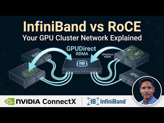 Wrong Network Killed My GPU Cluster — InfiniBand vs RoCE Explained