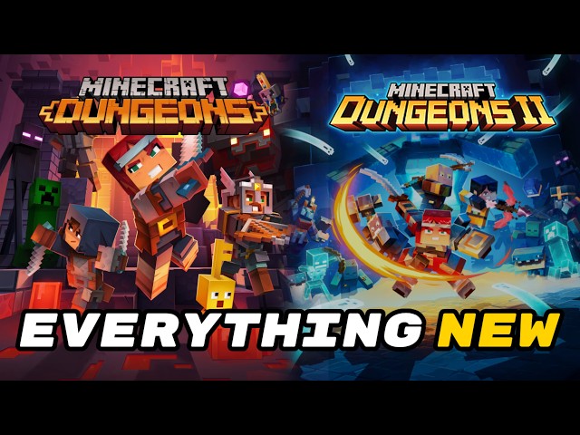 Everything NEW in Minecraft Dungeons 2 That You Need To Know