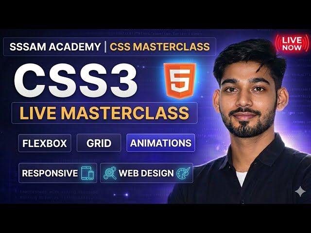 Complete CSS Course in Hindi 🔥 |  Full CSS Tutorial for Beginners 2026 | Sudhir Sir