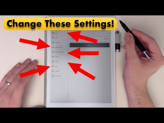 New Supernote? Change These 5 Things First!