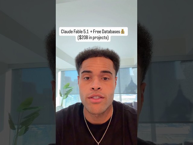 Claude Fable 5.1 + Free Databases will make you rich 💰 #claude #permits #databases