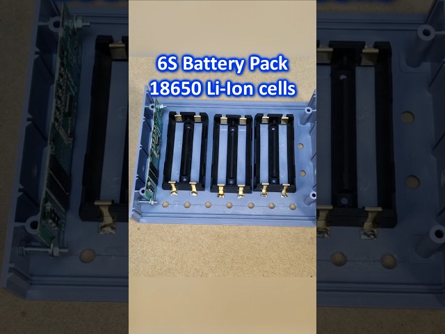 6S Battery Pack for my Portable Power Supply #18650 #battery #diyprojects