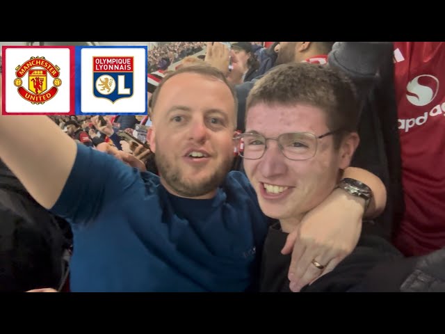 Man Utd vs Lyon | Match Day Vlog | Europa League QF 2nd Leg - Old Trafford | 17.04.2025