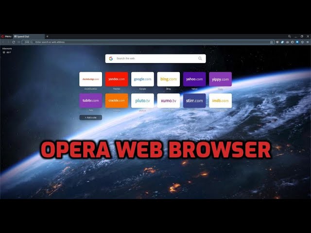 Opera Web Browser