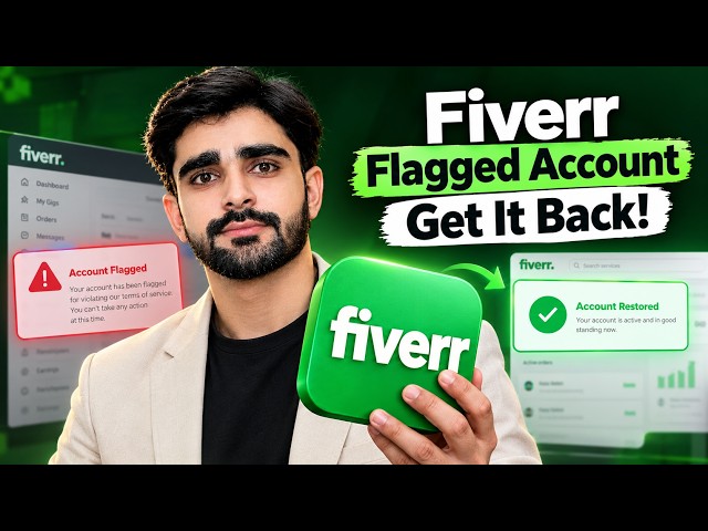 Fiverr Account Flagged? How to Fix and Get Your Account Back