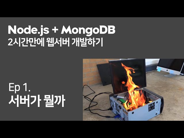(Ep. 1) Explaining Servers Like You're Five (Build a Web Server in 2 Hours with Node.js + MongoDB)