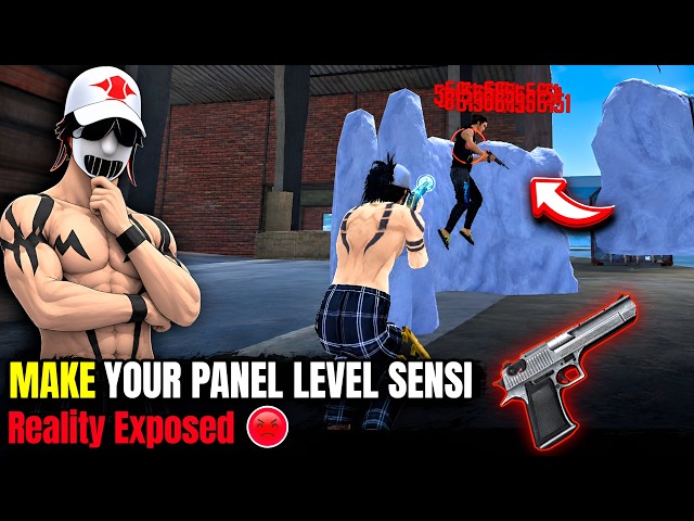 Make Your Own Panel Level Sensi 😱 Reality Exposed 😡