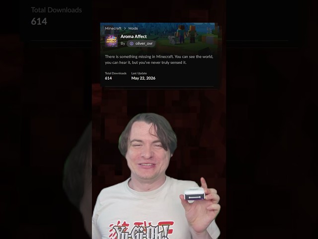I SMELLED Minecraft Biomes? #ad @OVR Omara