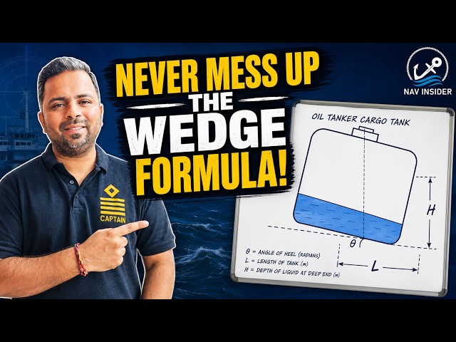 Master the Oil Tanker Wedge Formula | Marine Cargo Calculations Explained