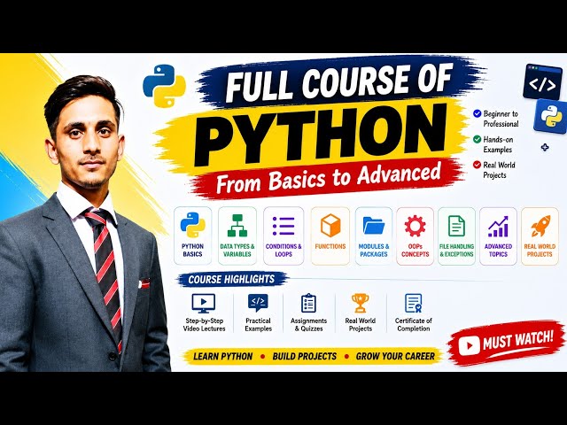 How to download and install python | Python Full Course for Beginners
