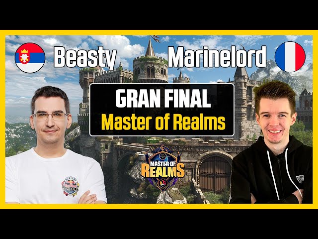 Marinelord VS Beasty #3 | GRAND FINAL of MASTER OF THE REALM | Age of Empires 4