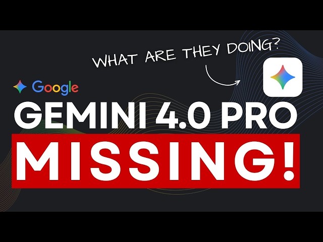 Is Google Delaying Gemini 4 Pro? Kimi K3.1 and MiniMax M3.1 LEAKED!