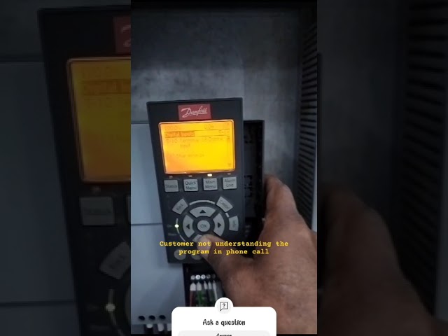 FC360 MODEL DANFOSS VFD TEXTILE CUSTOMER
