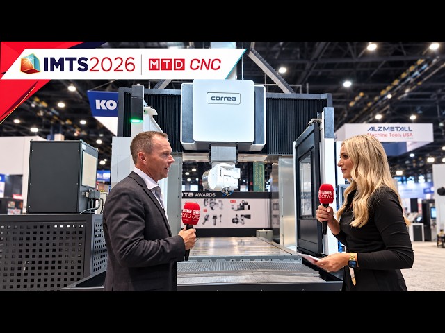 How does a machine this big get to IMTS
