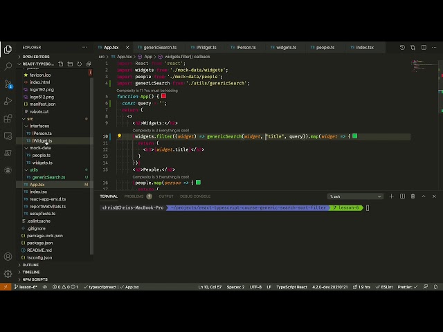 Advanced TypeScript - Lesson 6: Crafting a Generic Search Function in TypeScript