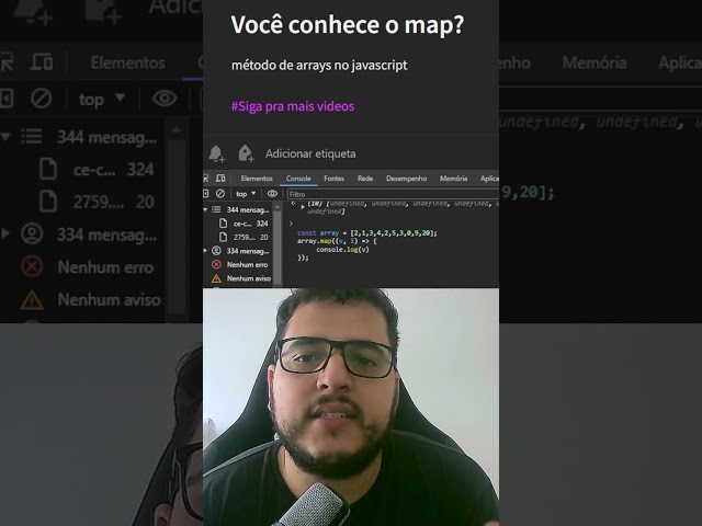 O que é o metodo map no javascript? #shorts #code #programação #javascript #20