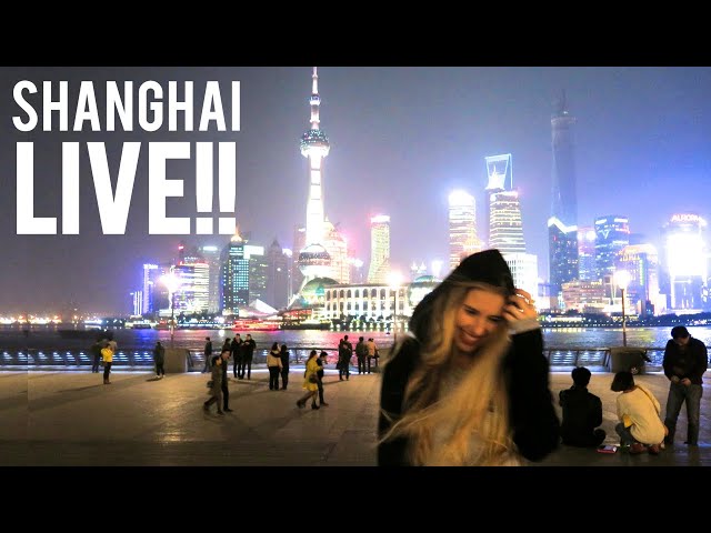 Live from the streets of SHANGHAI!! My favourite city