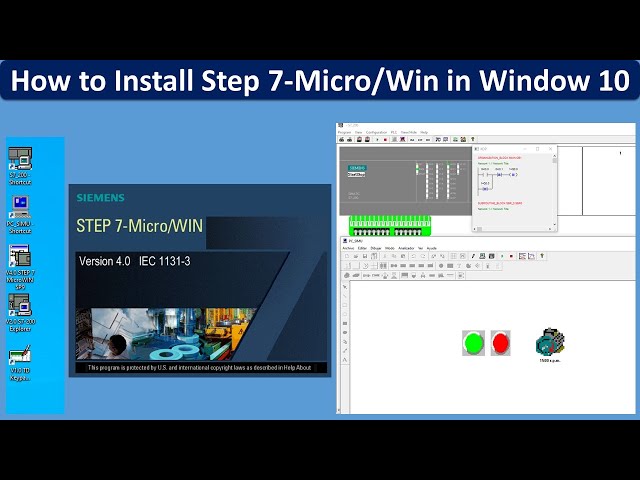 How to Install Step 7-Micro/Win on Window 10 | PLC S7-200 | Siemens PLC | Tutorial