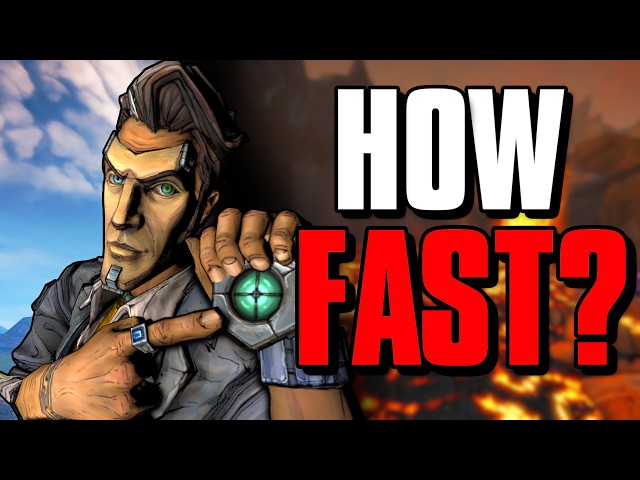 How Fast can you beat Borderlands 2 from a new character?